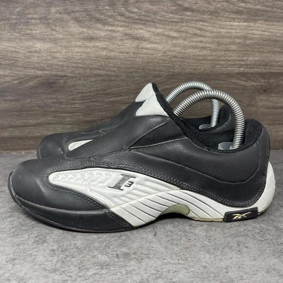 Reebok Vintage Allen Iverson I3 MVP Slip On Shoes Mens Size 6 / Womens 7.5 Black main image 9